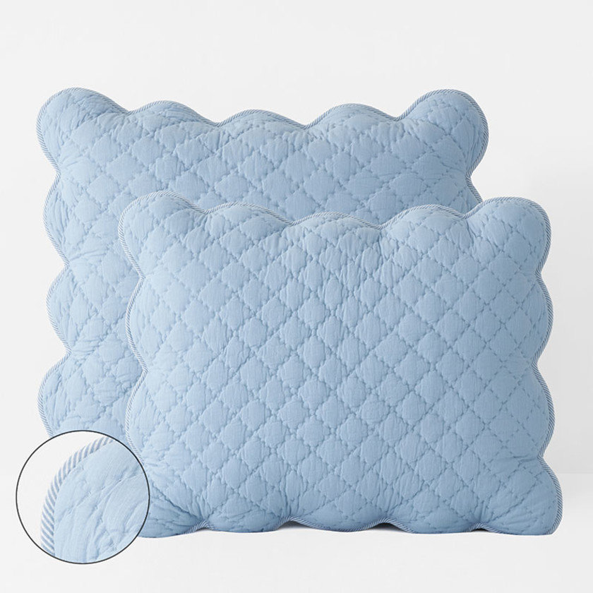 Scallop Quilted Sham