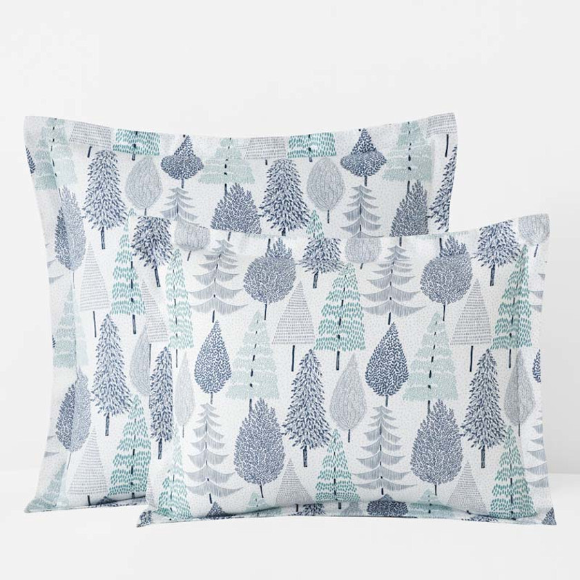 Holiday Print Classic Ultra-Cozy Cotton Velvet Flannel Sham