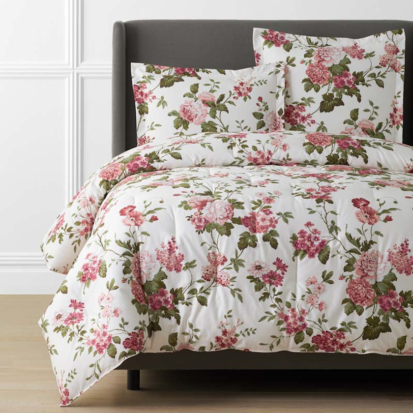Victorian Bloom Premium Smooth Wrinkle-Free Sateen Comforter