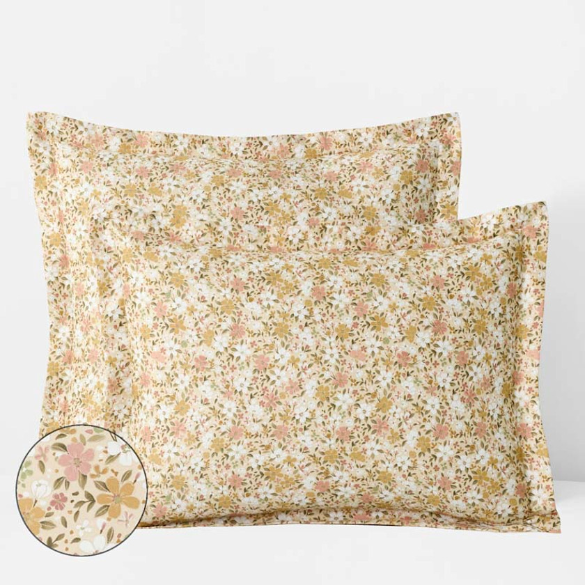 Joyful Floral Classic Smooth Sateen Sham