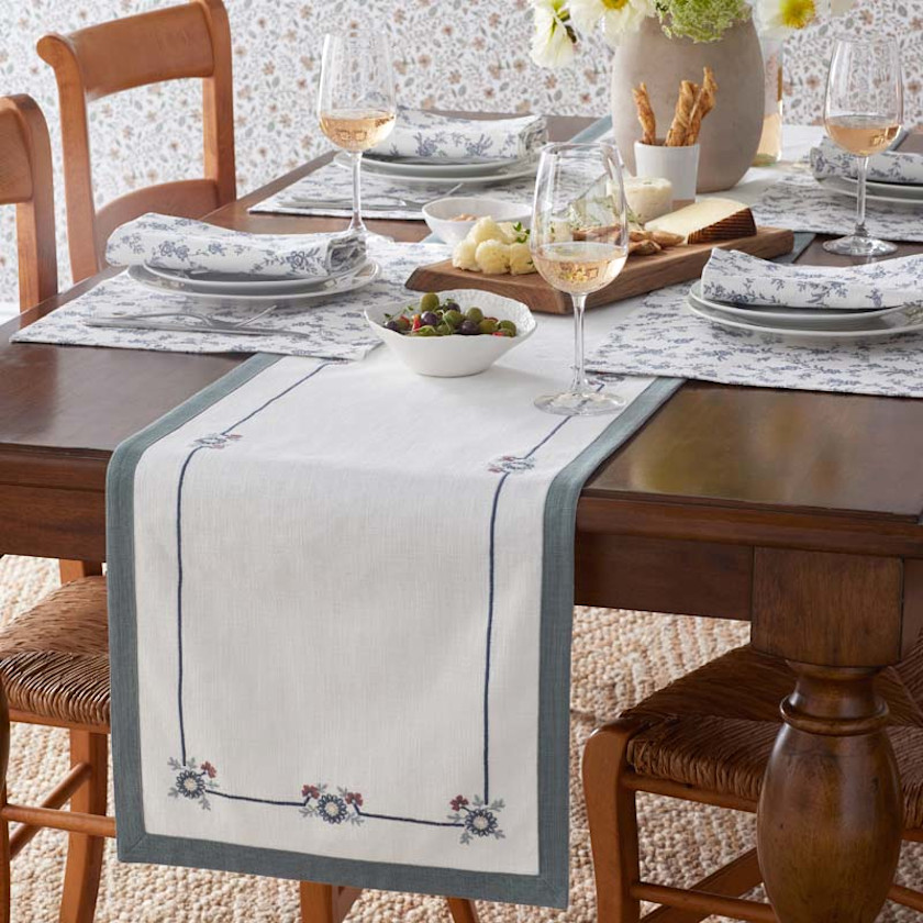 Floral Table Runner