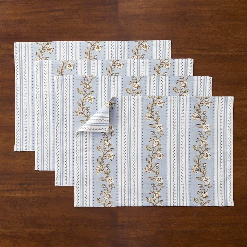 Floral Placemats, Set of 4