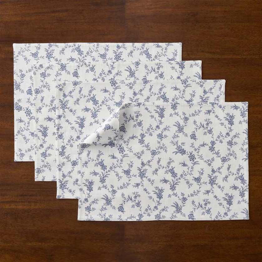 Floral Placemats, Set of 4