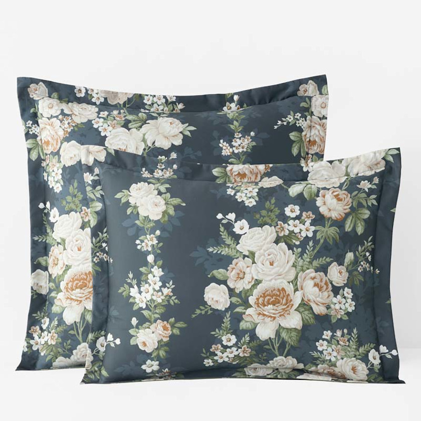 Blooming Melody Reversible Premium Smooth Wrinkle-Free Sateen Sham