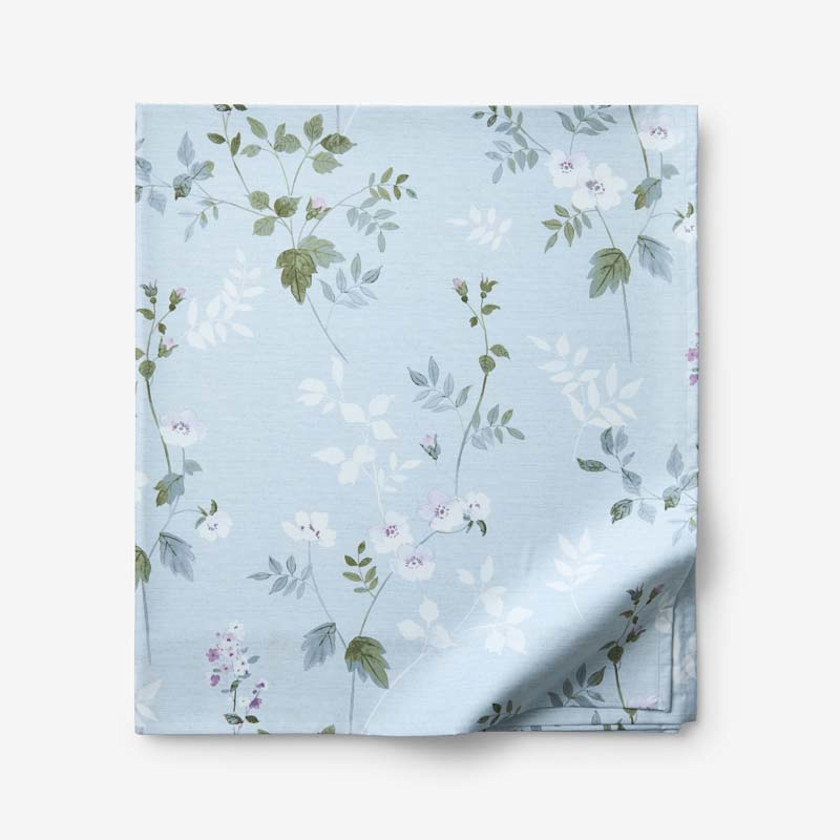 Wispy Meadow Premium Smooth Wrinkle-Free Sateen Flat Bed Sheet