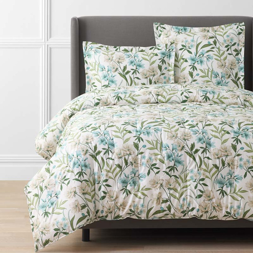 Gardenia Mist Premium Smooth Wrinkle-Free Sateen Comforter