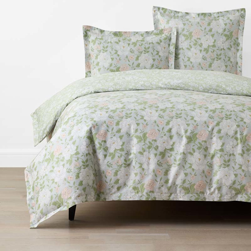 Misty Meadow Cluster Reversible Classic Smooth Sateen Duvet Cover