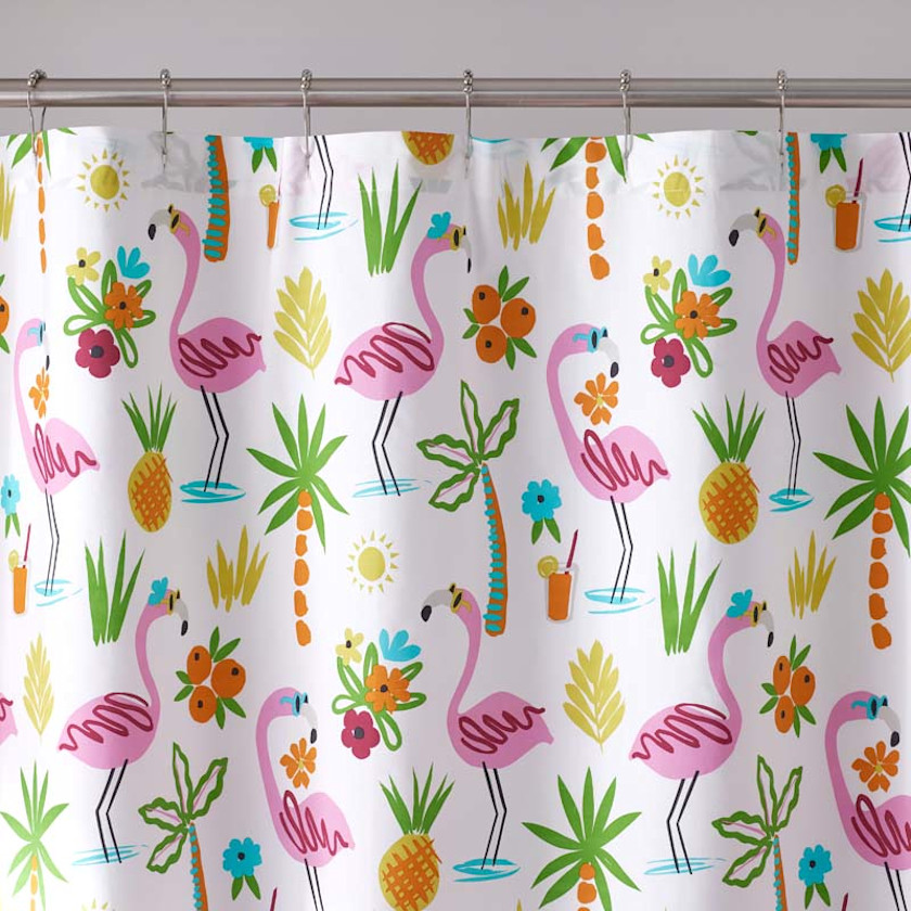 Summer Prints Classic Cool Cotton Percale Shower Curtain