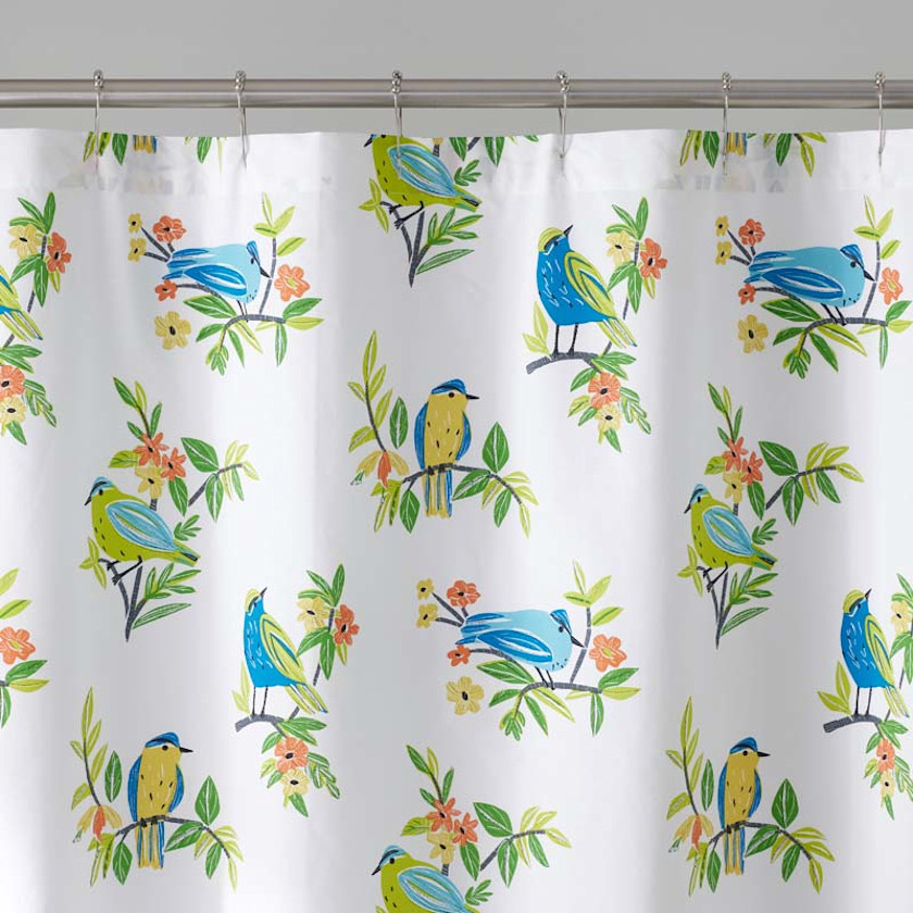 Summer Prints Classic Cool Cotton Percale Shower Curtain
