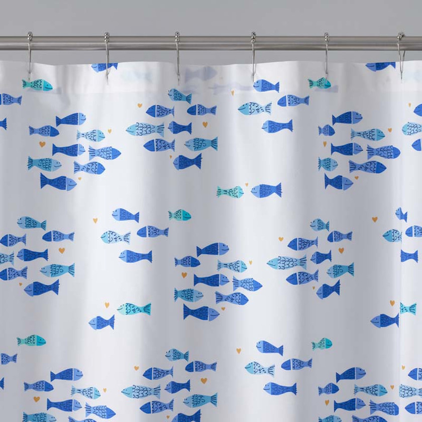 Summer Prints Classic Cool Cotton Percale Shower Curtain