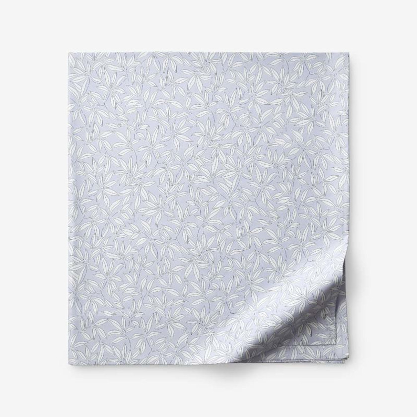 Whispering Petal Classic Smooth Sateen Flat Bed Sheet