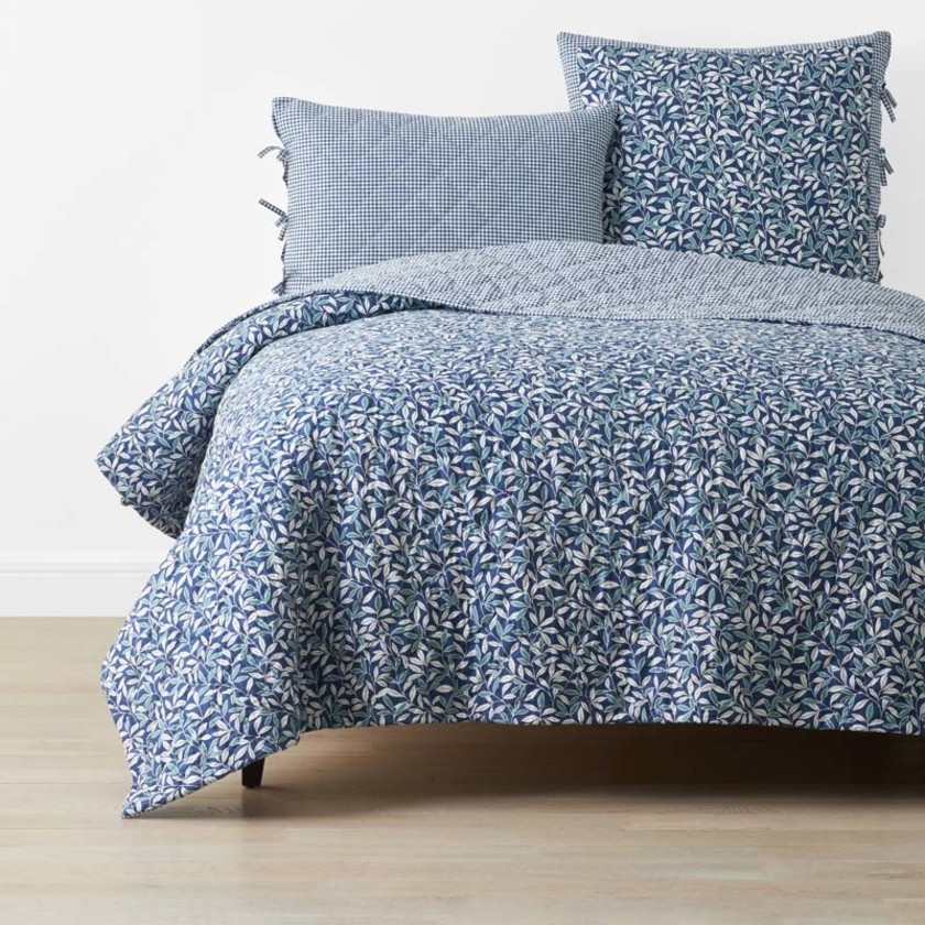Julienne Leaf Reversible Quilt