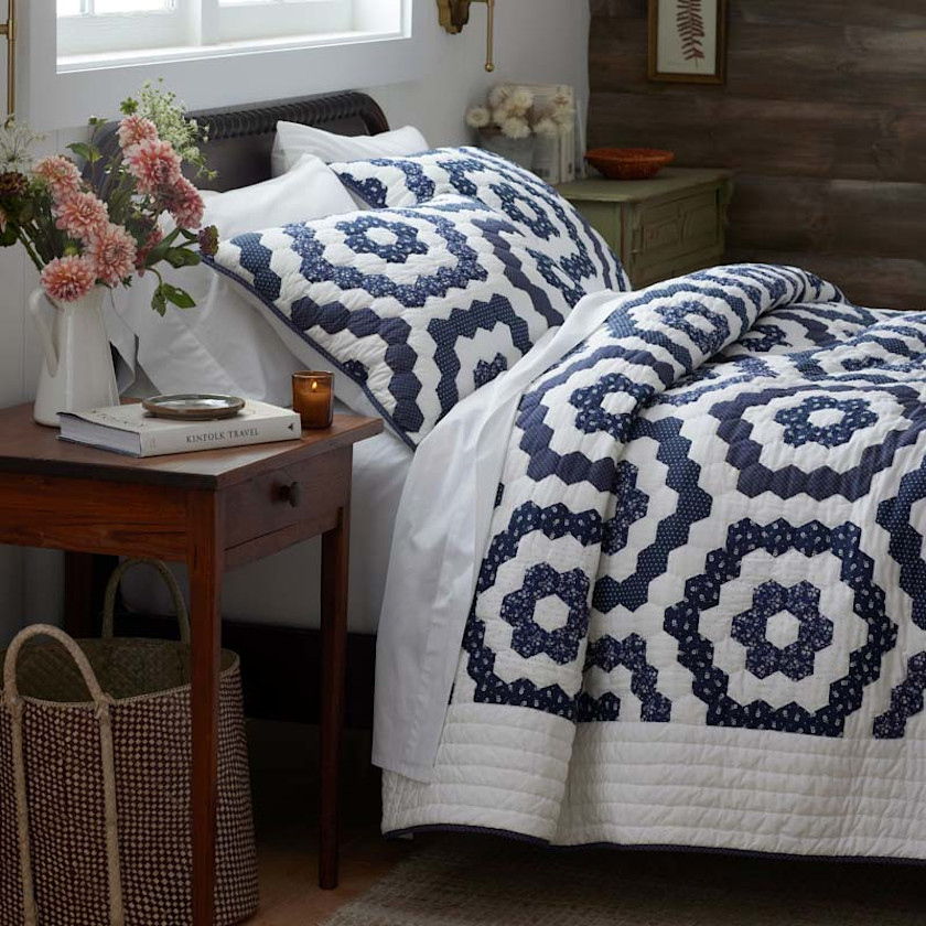 Gwenivere Quilted Sham,Ivory