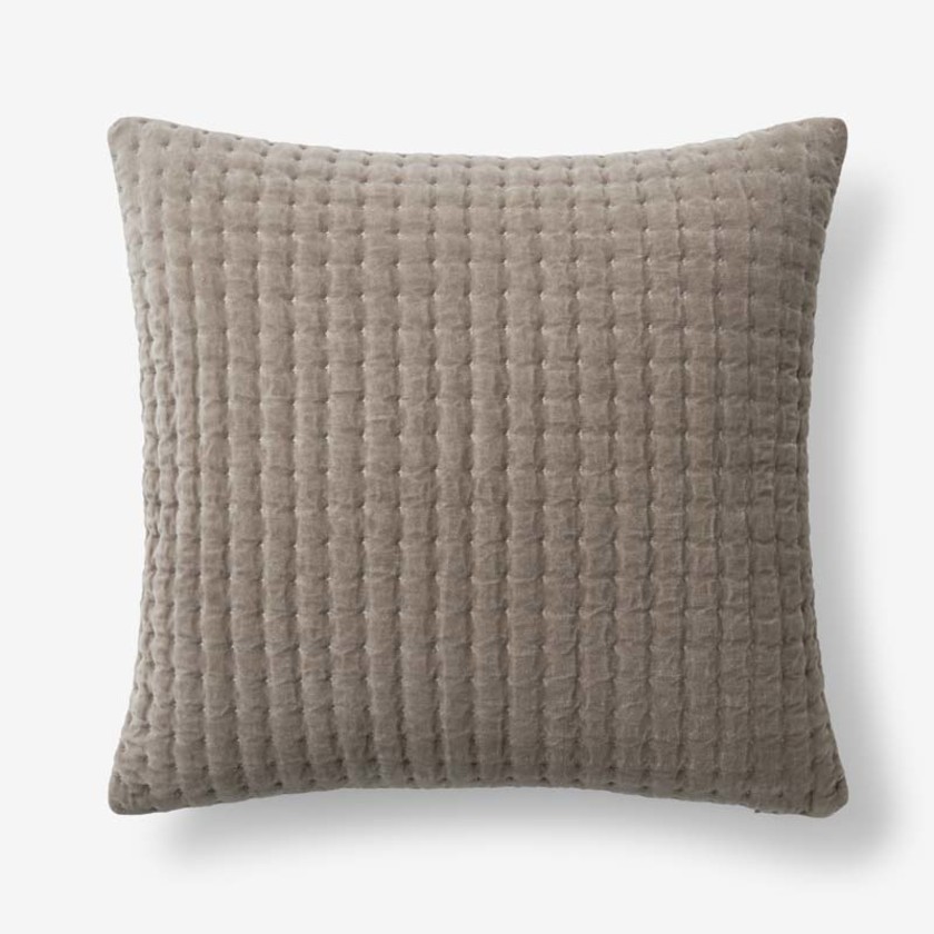 Tufted Stitch Velvet Decorative Square Pillow Cover