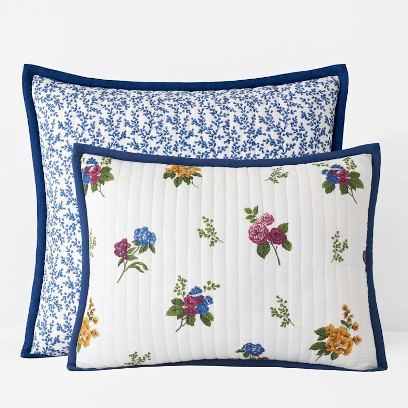 Alden Floral Reversible Quilted Sham