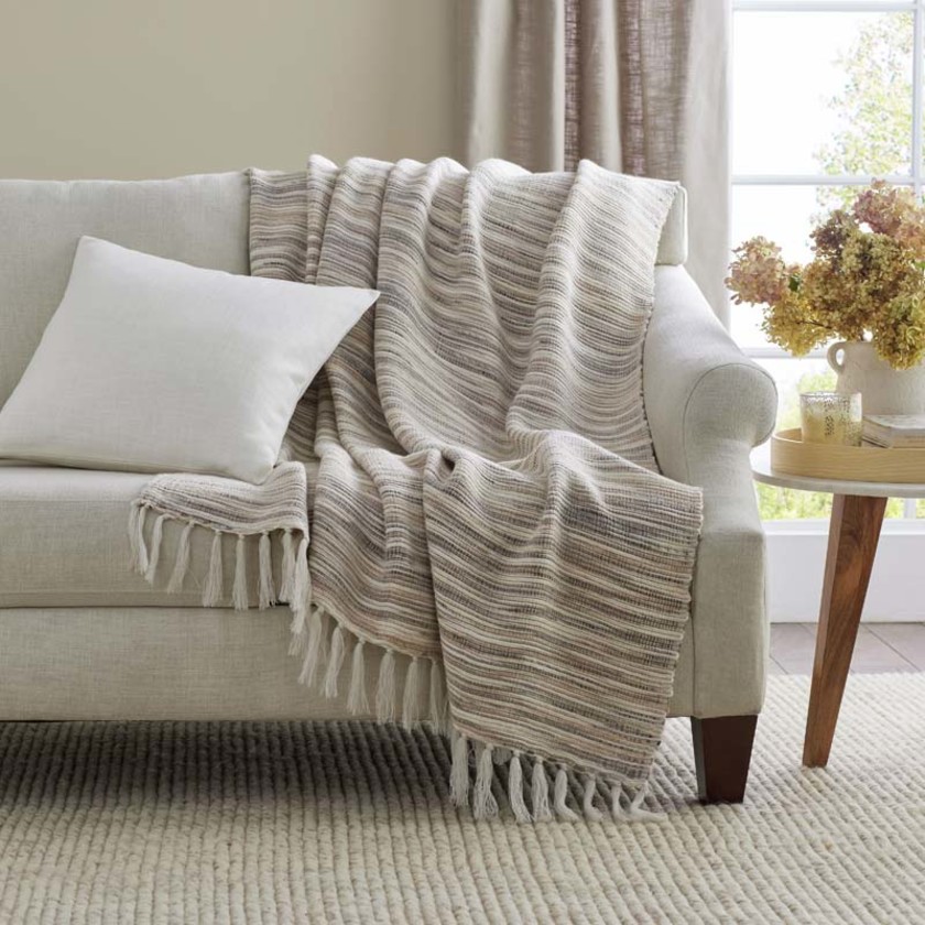 Shrida Throw - Natural,Natural