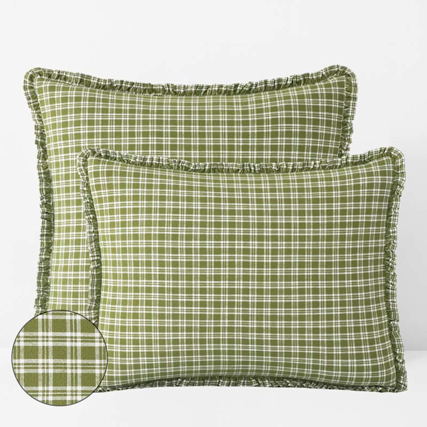Classic Plaids Yarn-Dyed Cotton Sham