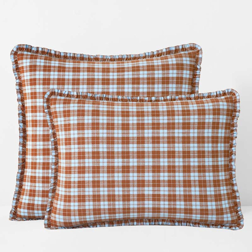 Classic Plaids Yarn-Dyed Cotton Sham