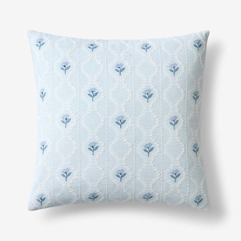 Tira Mini Floral Decorative Square Pillow Cover