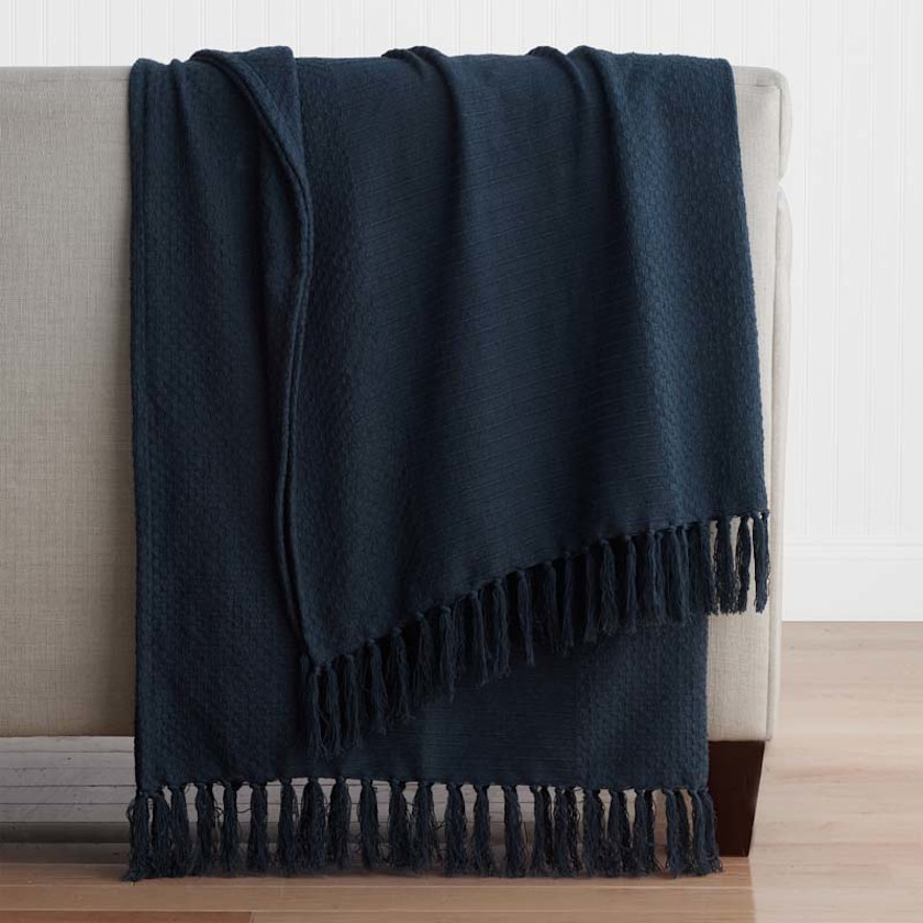 Textured Stripe Throw