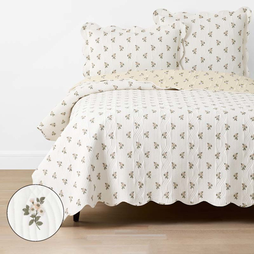 Flower Delight Reversible Quilt