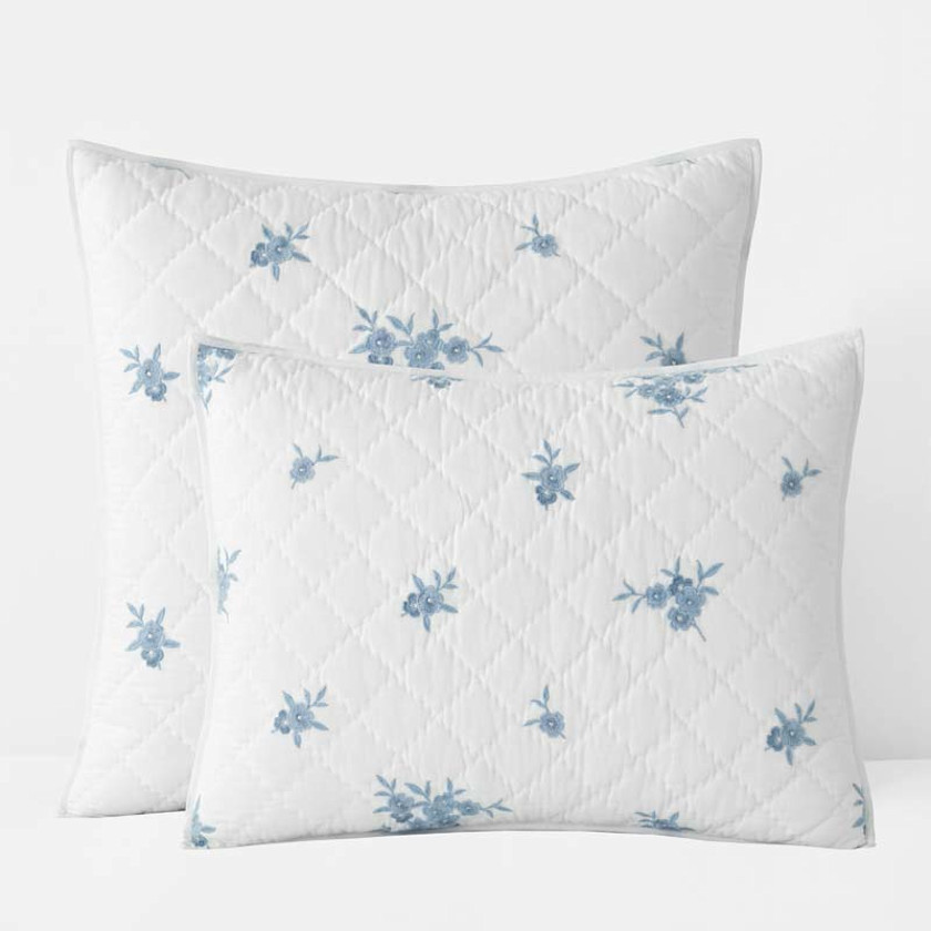 Brinda Floral Quilted Sham