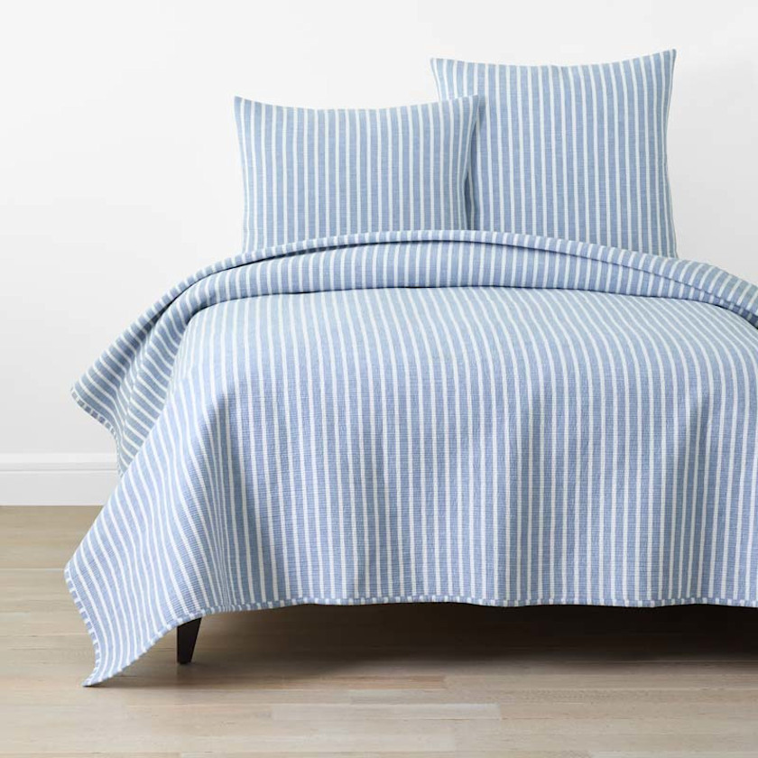 Yarn-Dyed Bengal Stripe Quilt