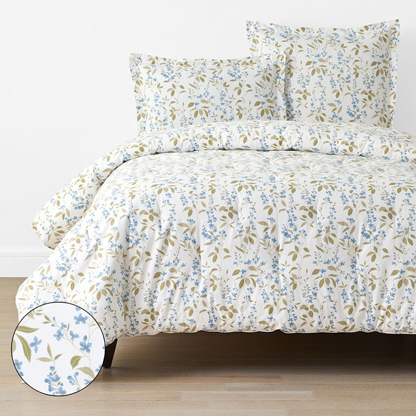 Garden Mist Classic Cool Cotton Percale Comforter