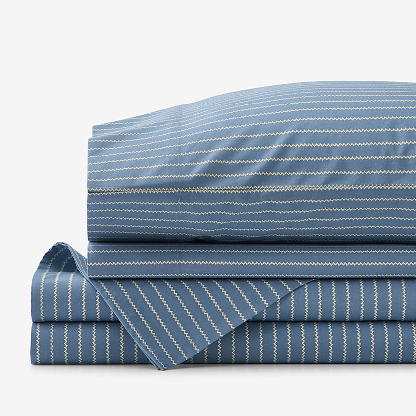Garden Mist Classic Cool Cotton Percale Bed Sheet Set
