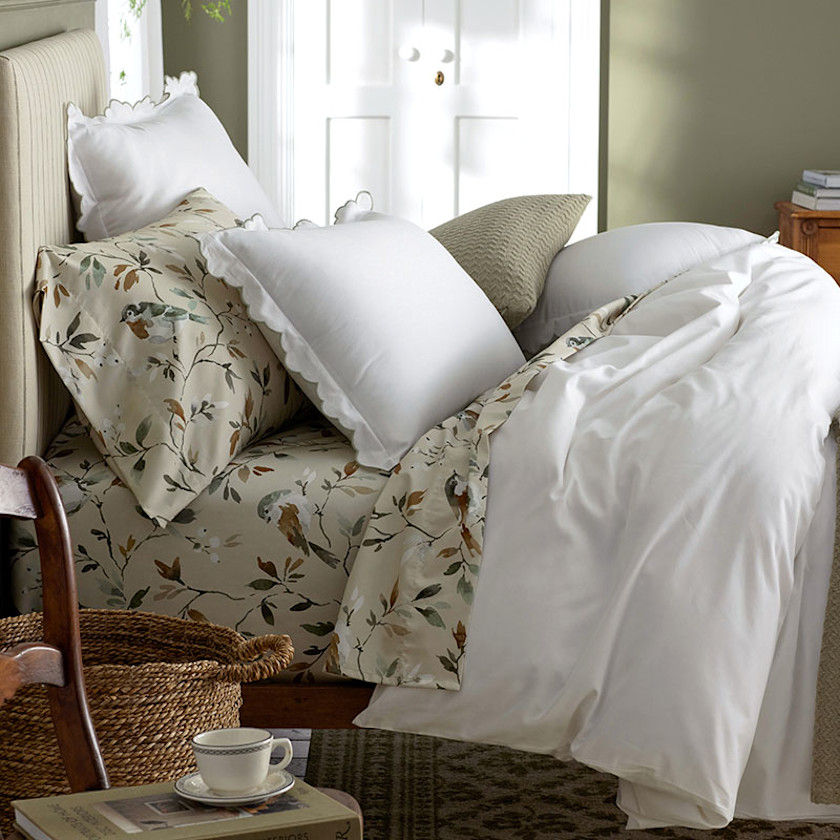Wynnona Premium Smooth Wrinkle-Free Sateen Fitted Bed Sheet,Taupe
