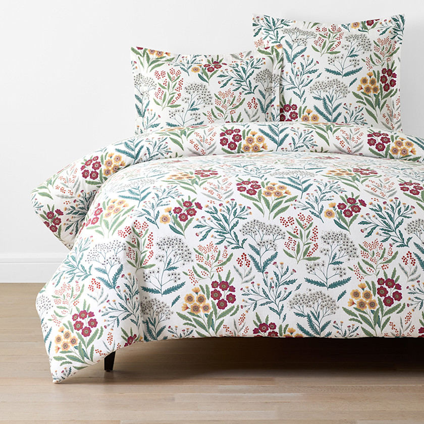 Holiday Print Classic Ultra-Cozy Cotton Flannel Duvet Cover