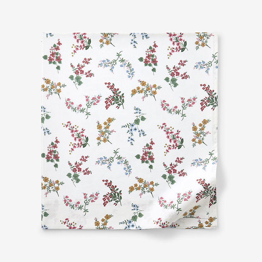 Amelia Classic Smooth Sateen Flat Bed Sheet