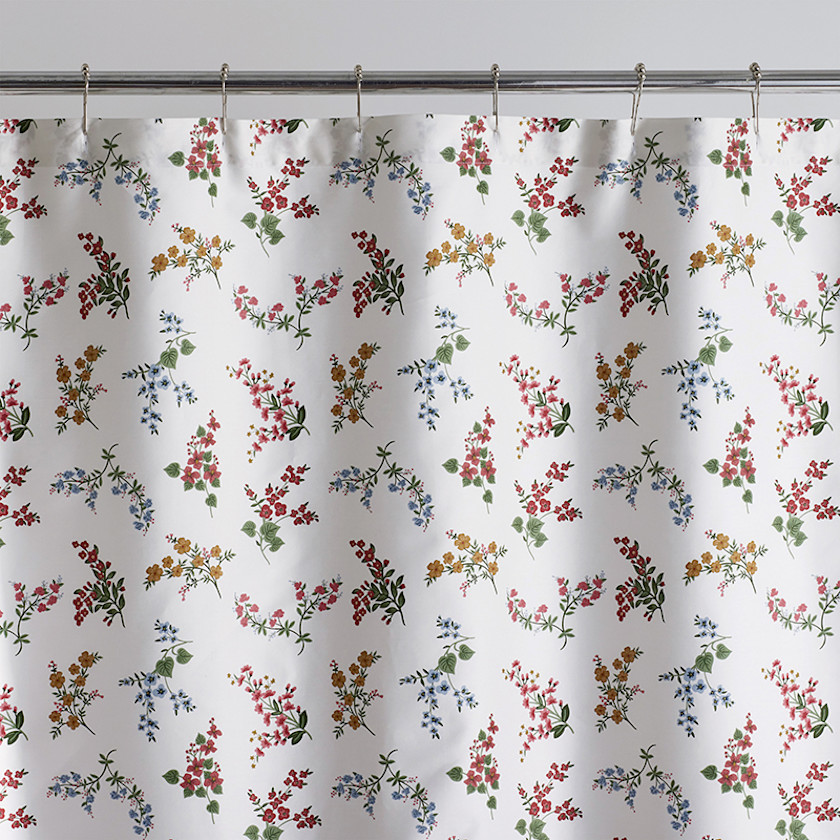Amelia Classic Smooth Sateen Shower Curtain