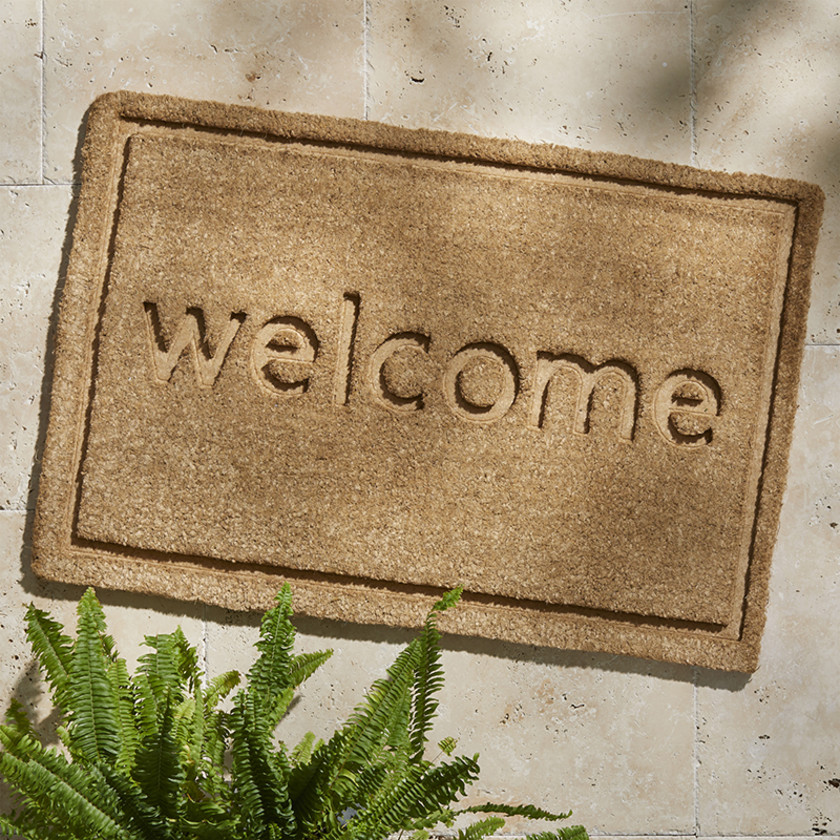 Welcome Coir Doormat