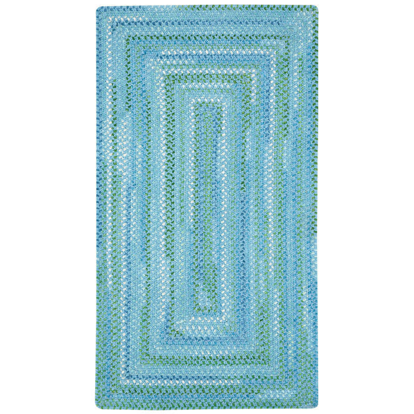 Sailor Stripe Reversible Braided Cotton Rug