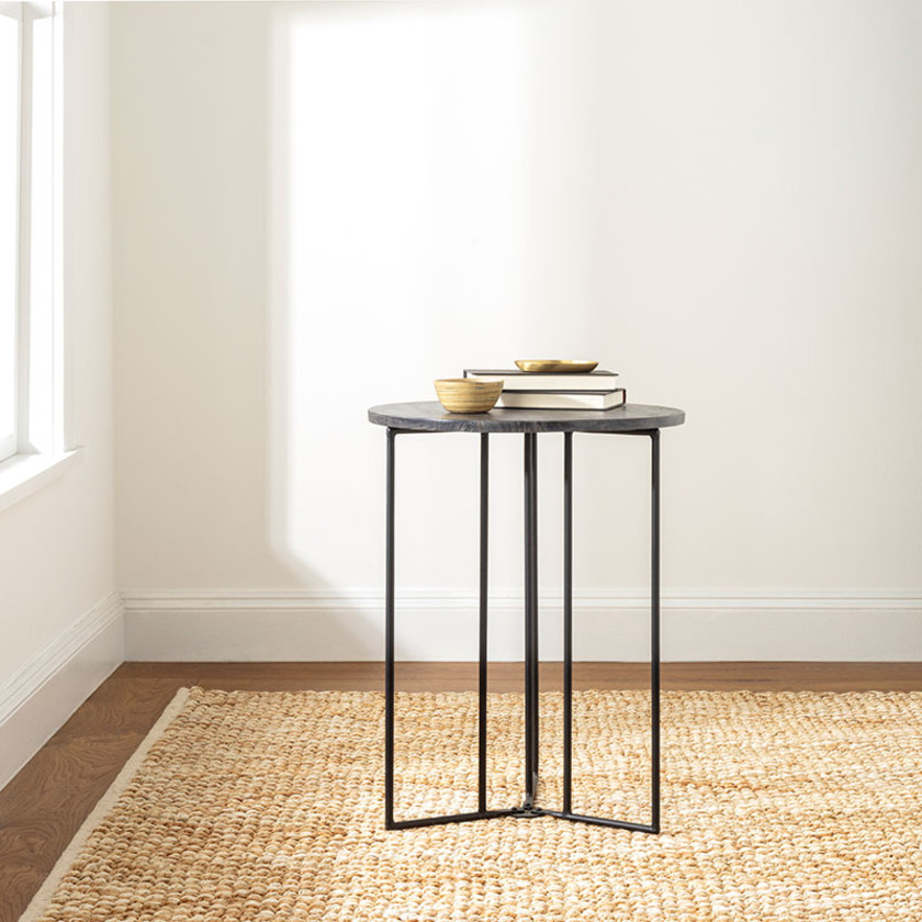 Meghan Handwoven Jute Rug - Ivory/Beige, 2' x 3',Ivory/Beige