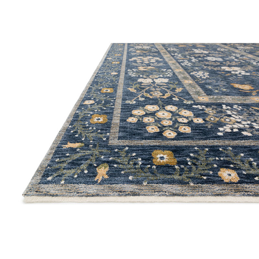 Kismet Performance Rug - Arabesque Navy, 2' x 3' 4",Arabesque Navy