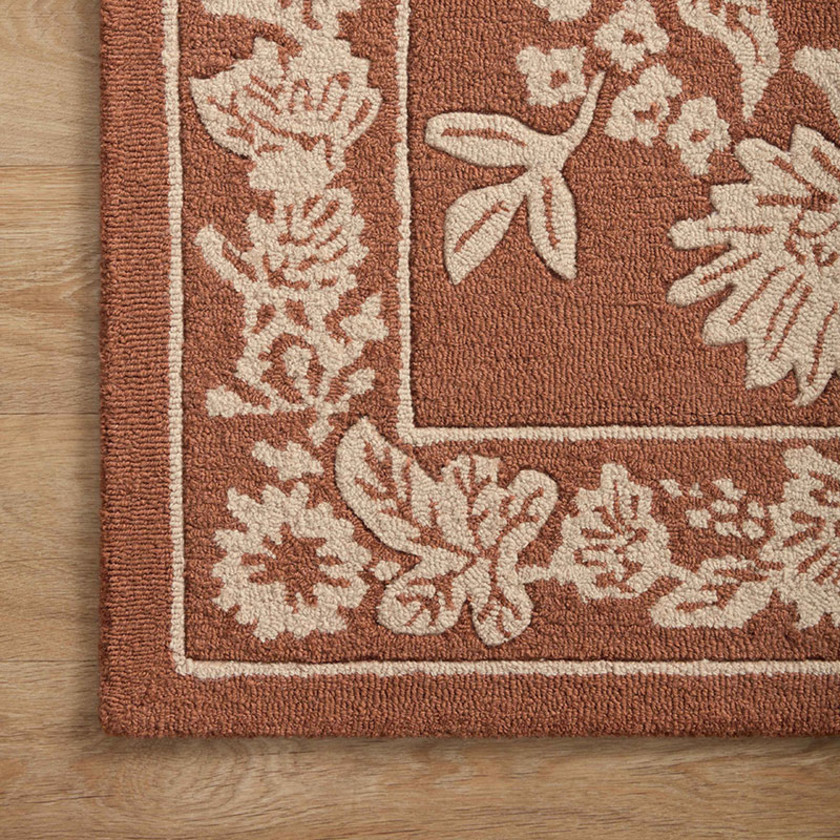 Arboretum Wool Rug - Aviary Amber, 2' 3" x 3' 9",Aviary Amber