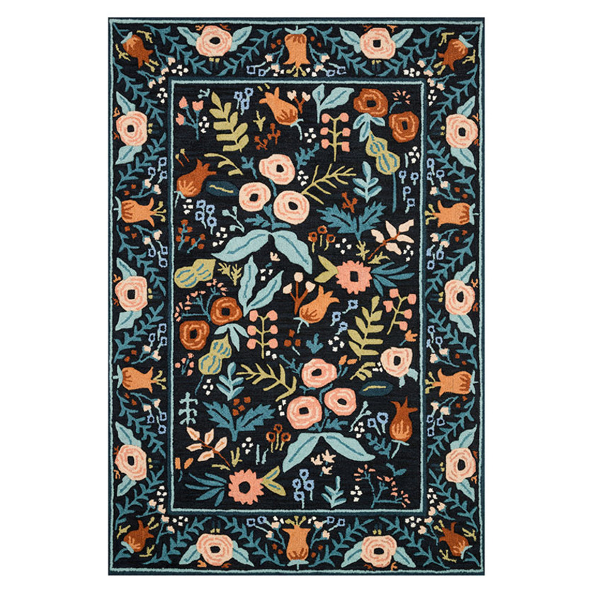 Les Fleur Wool Rug