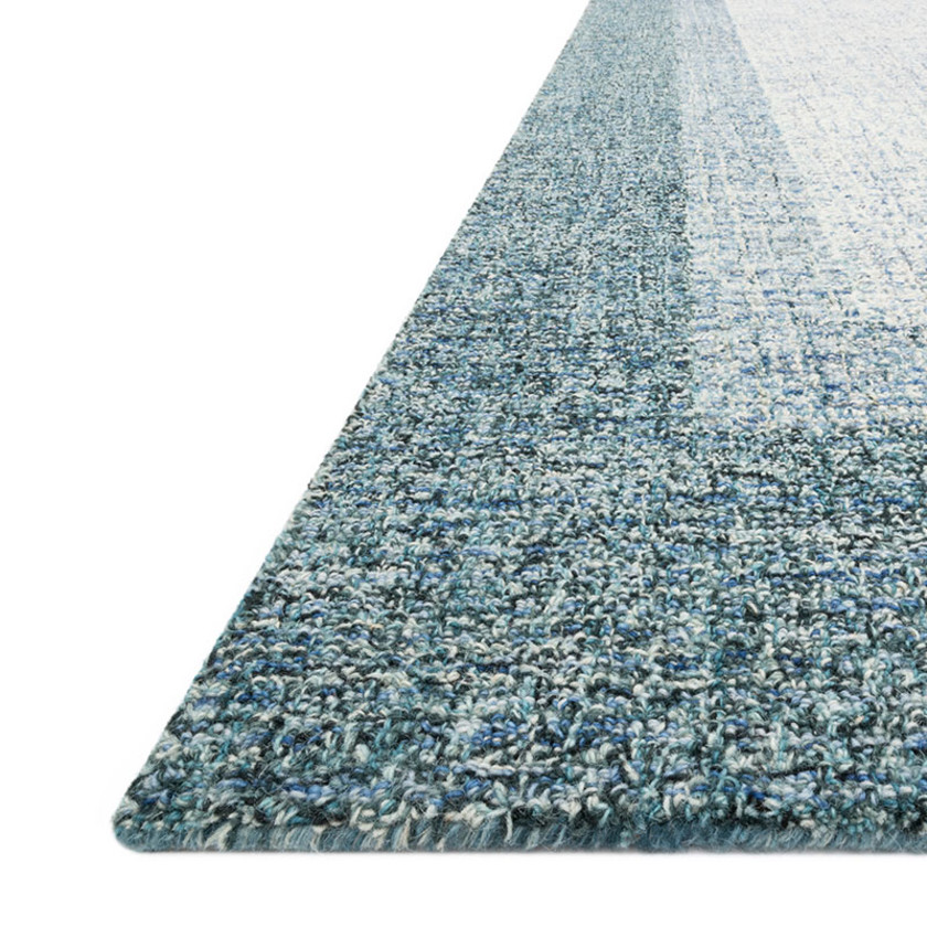 Rosina Hand Tufted Wool Rug - Aqua, 2' 3" x 3' 9"