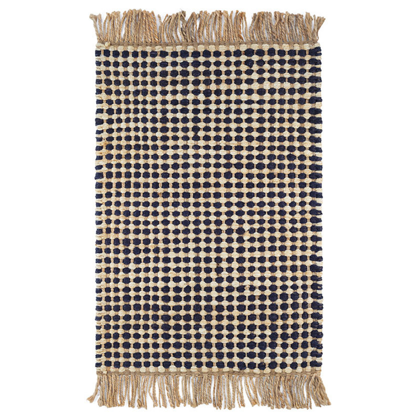 Kuba Handwoven Jute Rug