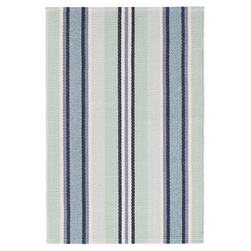 Barbados Stripe Handwoven Cotton Rug
