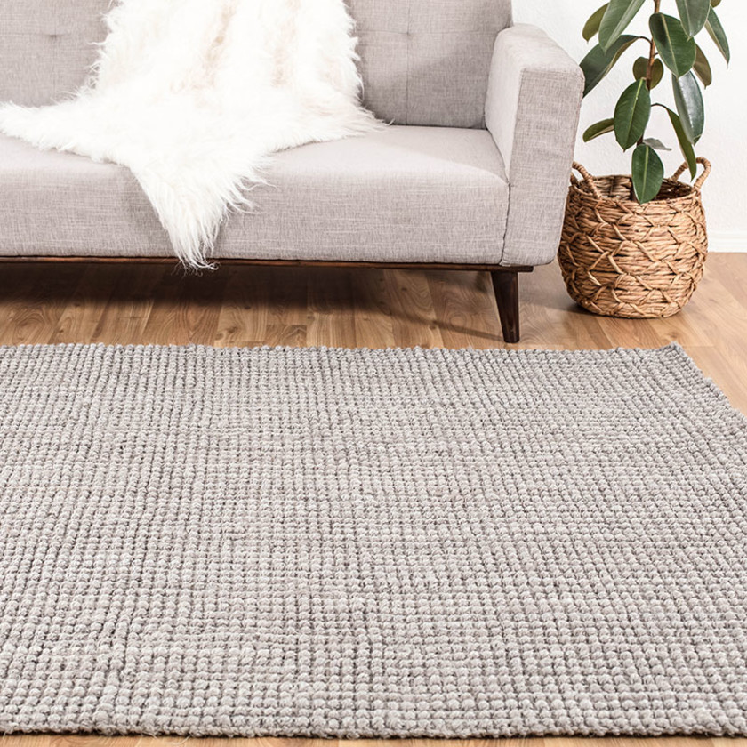 Textured Jute Rug - Gray, 3' x 5',Gray