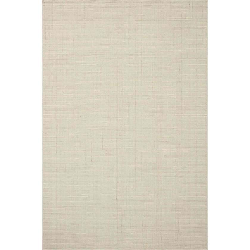 Linear Textured Handwoven Wool Rug