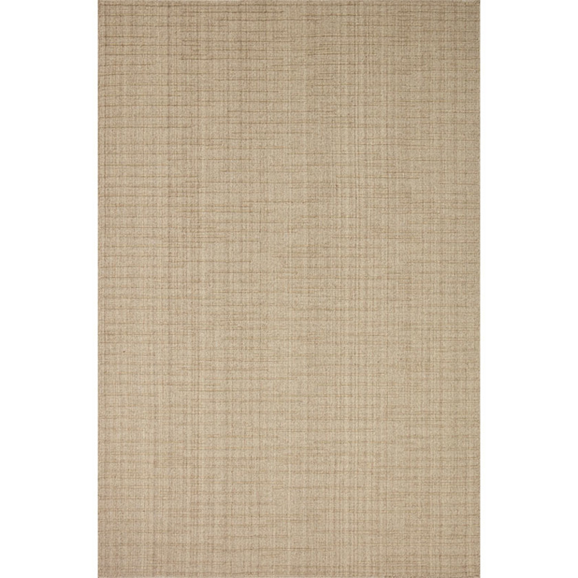 Linear Textured Handwoven Wool Rug