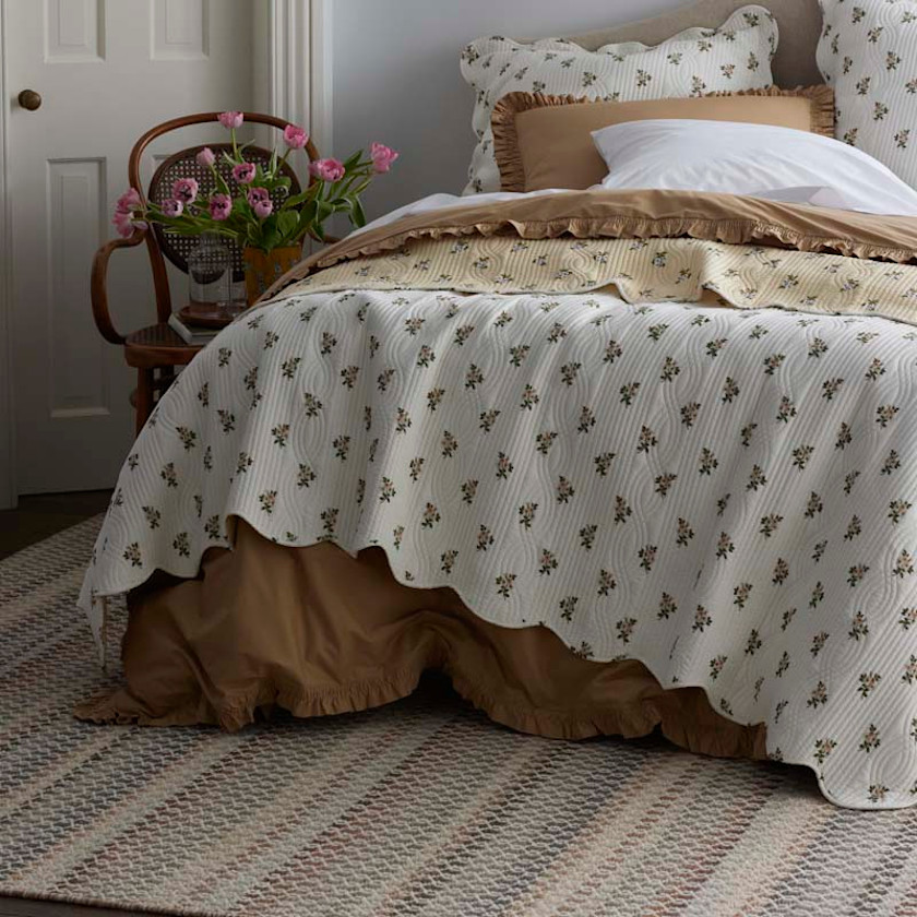 Poppy Handwoven Wool Rug,Natural