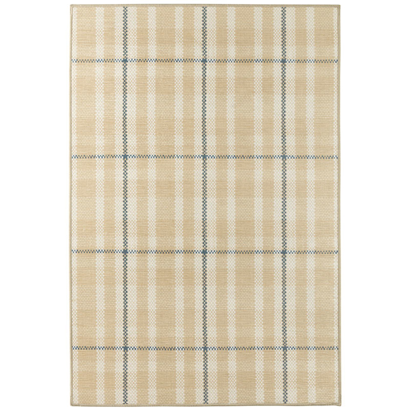 Hallie Plaid Washable Rug