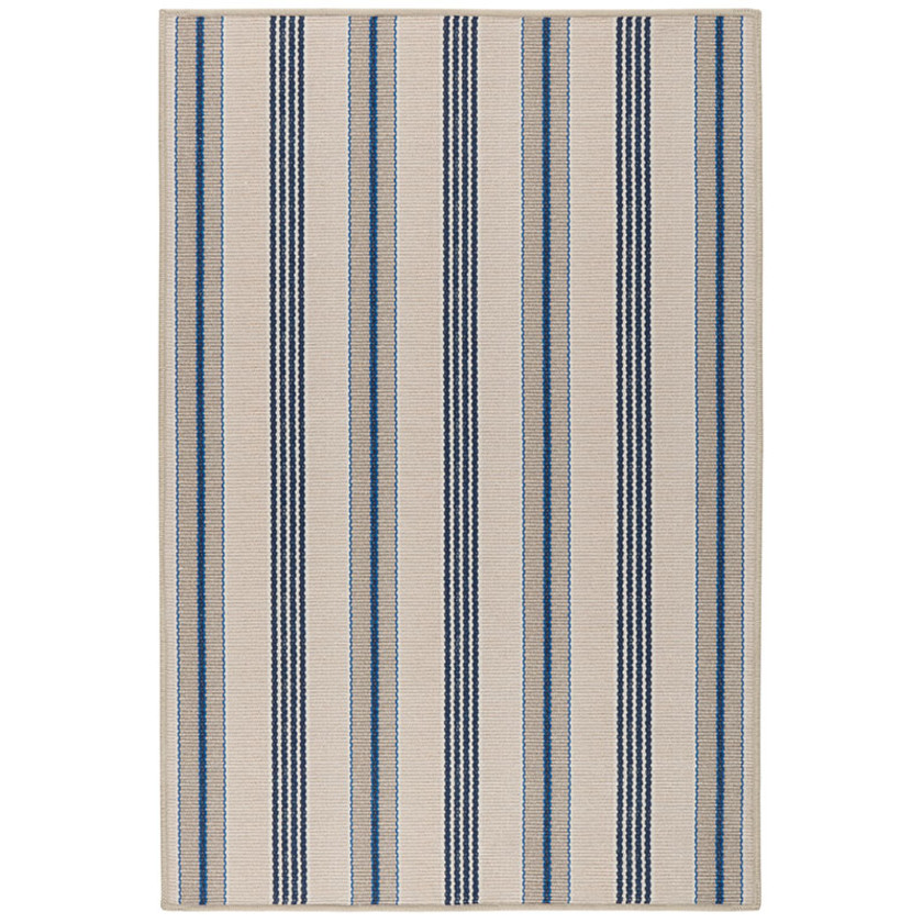 Nimes Ticking Washable Rug