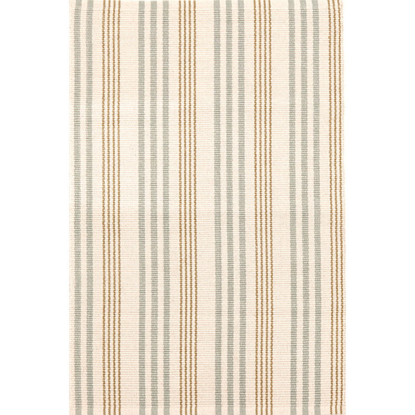 Olive Branch Handwoven Cotton Rug