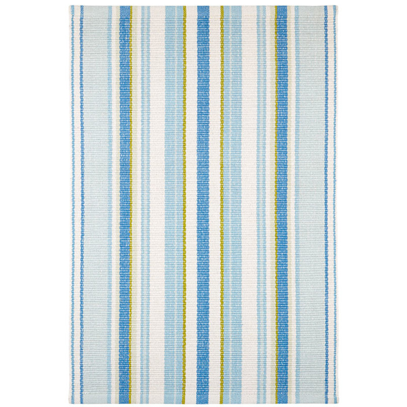 Daphne Stripe Handwoven Cotton Rug